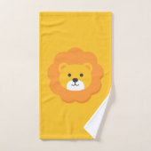 Lion Birthday Kinder kunst Handdoek (Handdoek)