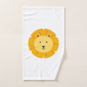 Lion Birthday Kinder kunst Handdoek (Handdoek)