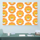 Lion Birthday Kinder Room Art Spandoek (Beurs)