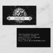  lion Black en White — unieke Visitekaartjes (Voorkant / Achterkant)