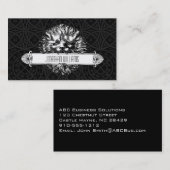  lion Black en White — unieke Visitekaartjes (Voorkant / Achterkant)