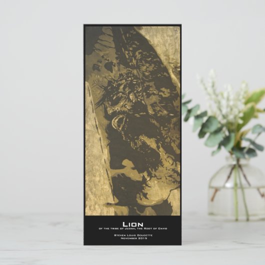 "Lion"-Bladwijzer (Staand voorkant)