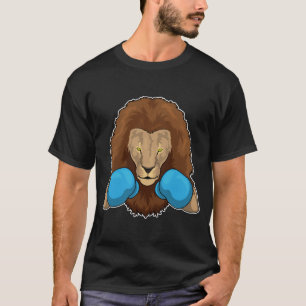 Lion Boxer Boxing-handschoenen T-shirt