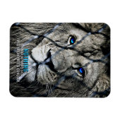 Lion Break gratis Magneet (Horizontaal)