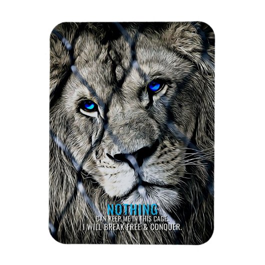 Lion Break gratis Magneet (Verticaal)