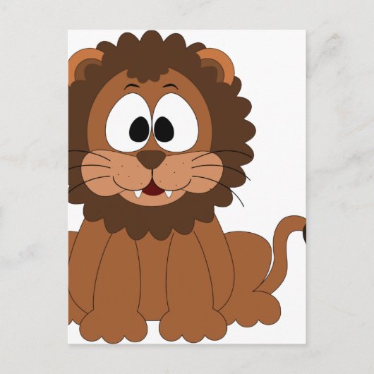 Lion Briefkaart (Voorkant)