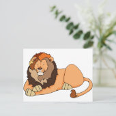 Lion Briefkaart (Staand voorkant)