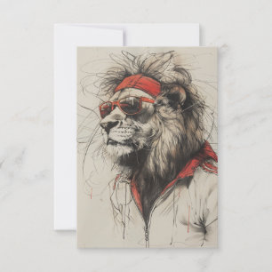 Lion Briefkaart