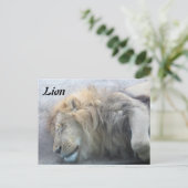 Lion Briefkaart (Staand voorkant)