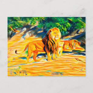 Lion Briefkaart