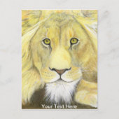 Lion Briefkaart (Voorkant)