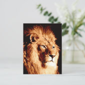 Lion Briefkaart (Staand voorkant)