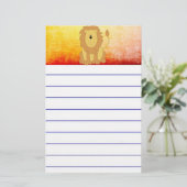 Lion Briefpapier (Staand voorkant)