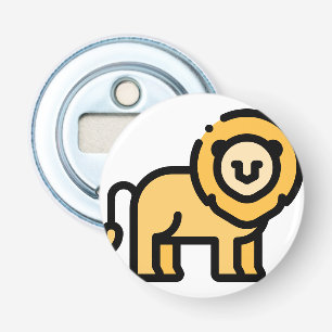 Lion Button Flesopener