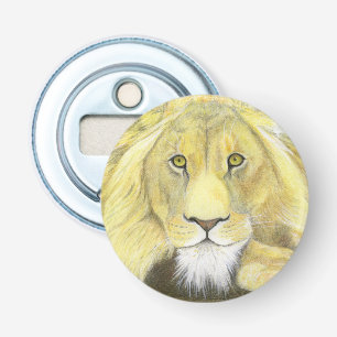 Lion Button Flesopener