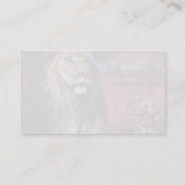 Lion by Meyerheim Paul Friedrich (Beste kwaliteit) Visitekaartje (Achterkant)