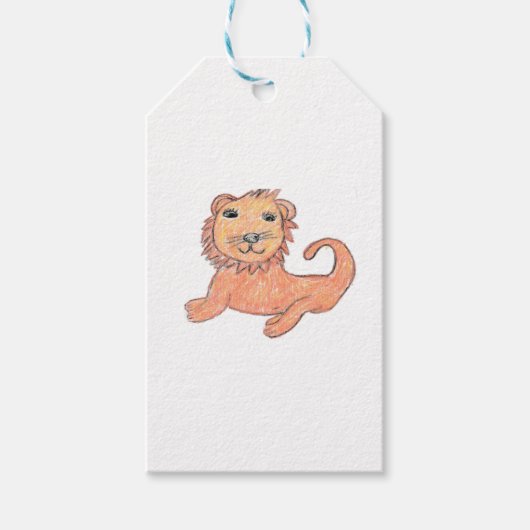 Lion Cadeaulabel (Voorkant)