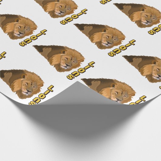 Lion Cadeaupapier (Hoek)