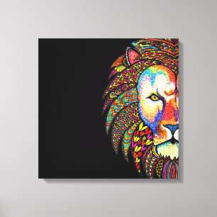 Lion Canvas Afdruk