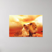Lion Canvas Afdruk (Voorkant)