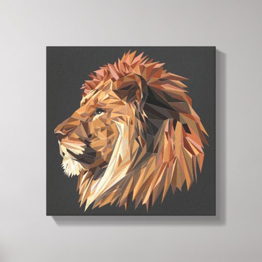LION CANVAS AFDRUK (Voorkant)