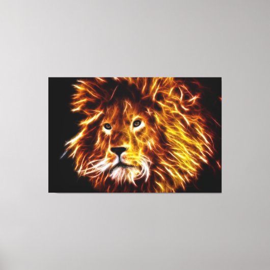 Lion Canvas Afdruk (Voorkant)