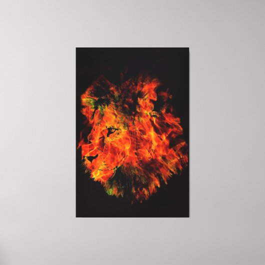 Lion Canvas Afdruk (Voorkant)