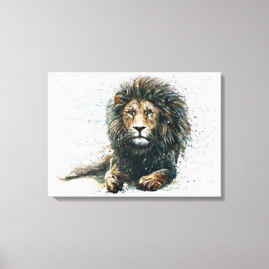 Lion Canvas Afdruk (Voorkant)