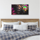 Lion Canvas Afdruk (Insitu (Slaapkamer))