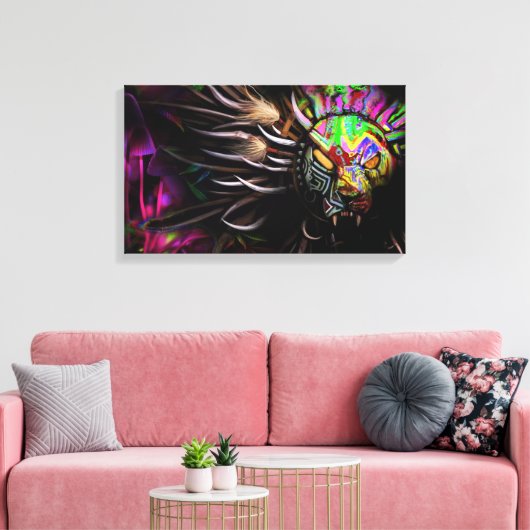 Lion Canvas Afdruk (Insitu (Woonkamer))
