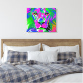 Lion Canvas Afdruk (Insitu (Slaapkamer))