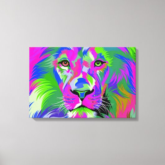 Lion Canvas Afdruk (Voorkant)