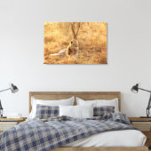 Lion Canvas Afdruk (Insitu (Slaapkamer))