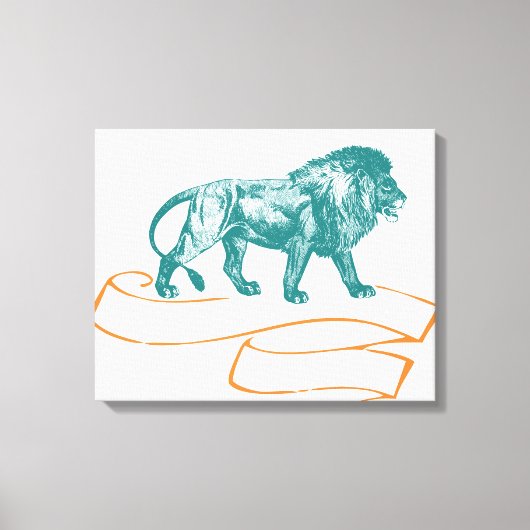 Lion Canvas Afdruk (Voorkant)