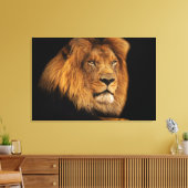 Lion Canvas Afdruk (Insitu (Woonkamer))