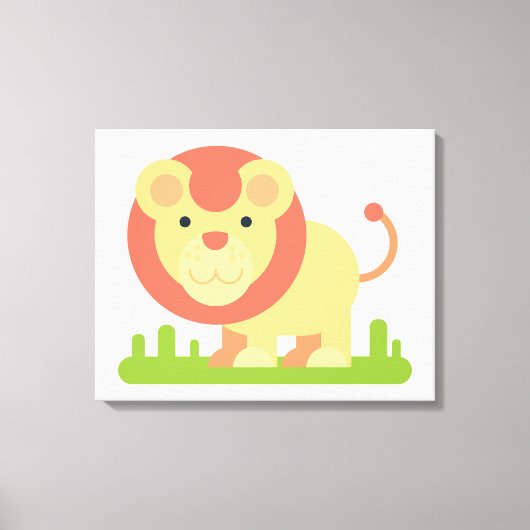 Lion Canvas Afdruk (Voorkant)