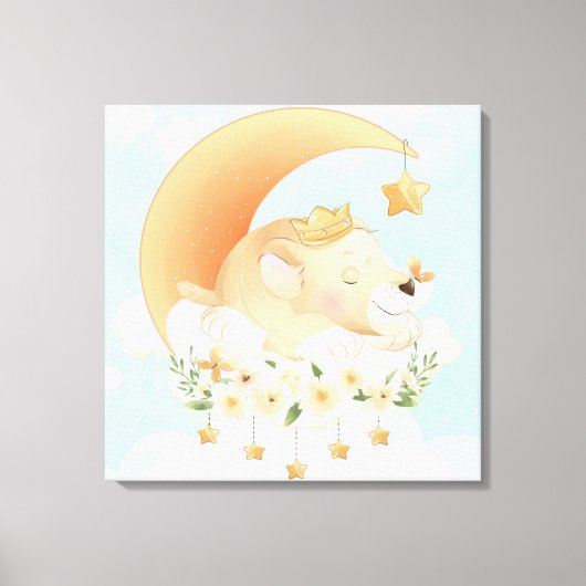 Lion Canvas Print (Voorkant)