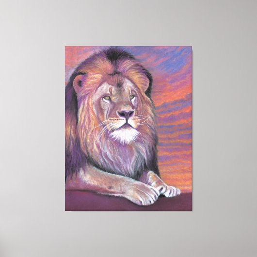 Lion Canvas Print (Voorkant)