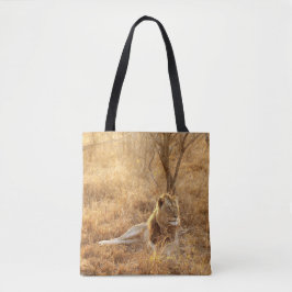 Lion Canvas tas