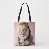 Lion Canvas tas (Voorkant)