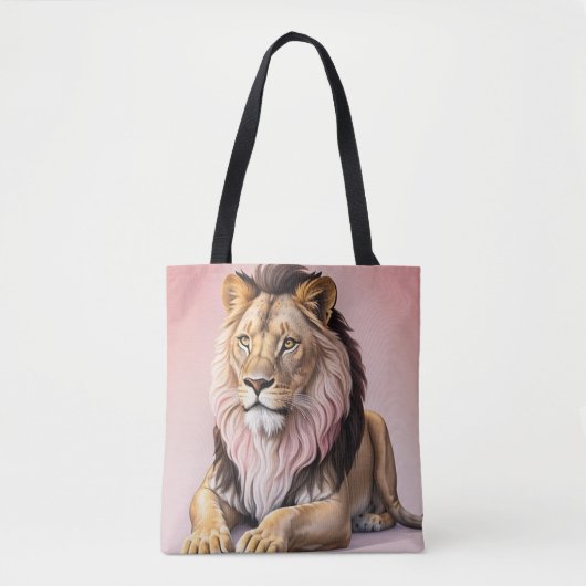 Lion Canvas tas (Voorkant)