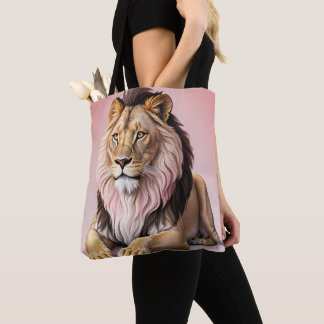 Lion Canvas tas