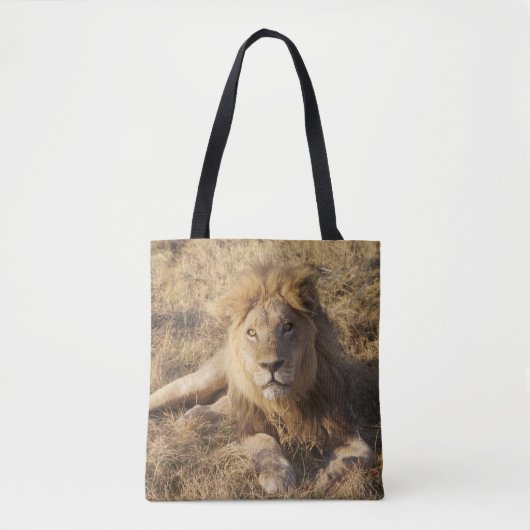 Lion Canvas tas (Voorkant)