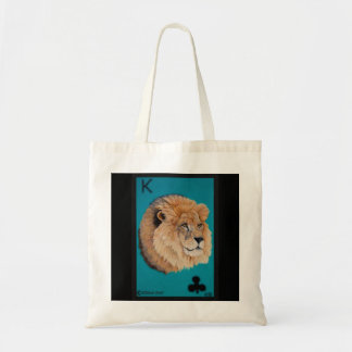 Lion Canvas tas van Elizabeth Black