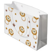 Lion cartoon groot cadeauzakje (Achterkant Gekanteld)