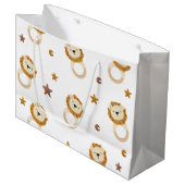 Lion cartoon groot cadeauzakje (Voorkant Gekanteld)