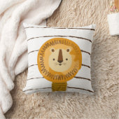 Lion Cartoon Kinder Baby Pillow Kussen (Deken)