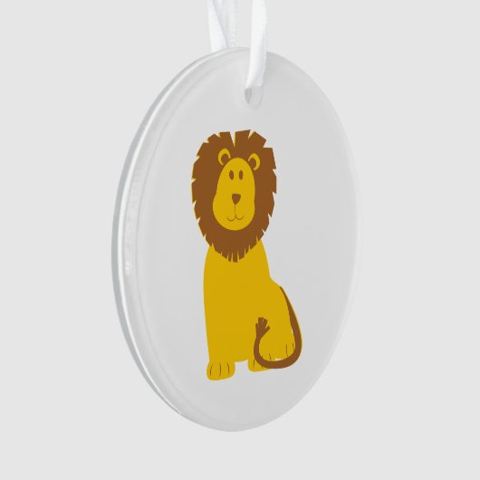 Lion cartoon ornament (voorkant)