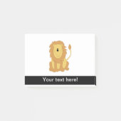 Lion cartoon post-it® notes (Voorkant)