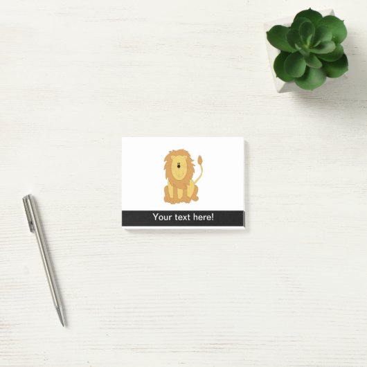 Lion cartoon post-it® notes (Kantoor)